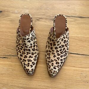 Coconut leopard mules